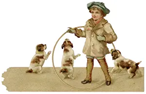 Hooping: Hooping Boy and Pups