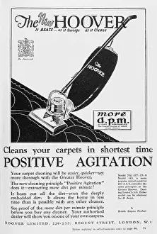 Cleaners: HOOVER ADVERT 1928