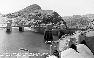 Upstream: Hoover Dam, Nevada, USA