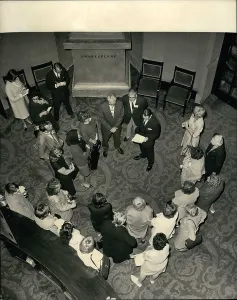 Psychic: they Hoped To See The Drury Lane Ghost; A Party