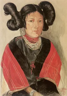 Mora: Hopi Indian Maiden