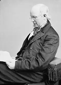 Greeley: Horace Greeley (1811-1872), ca. 1860. ?