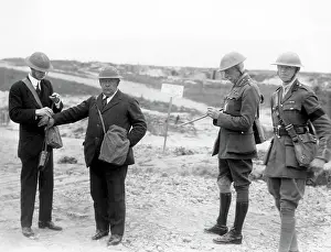 Bottomley: Horatio Bottomley at Arras, 1917
