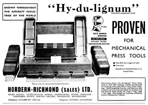 Hydulignum: Hordern Richmond Hydulignum - Press Tools