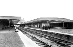 Horley: Horley, Railway Station 1906