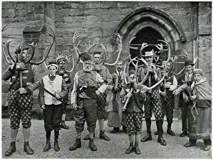 Abbots: Horn Dance, Abbots, Bromley 1899