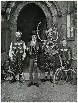 Abbots: Horn Dance, Abbots Bromley 1899