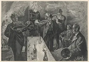 Congregate: Horn Lesson in a Wine Cellar