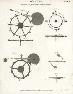 Farey: Horology; John Arnold's and Thomas Earnshaw's chronometers