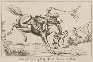 Dismounted: The Horse America, Throwing His Master, British