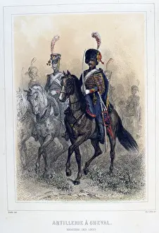 Garde: Horse Artillery: Staff Sergeant. From Napoleon