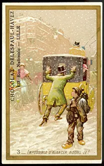 Impossible: Horse Cab in Snow