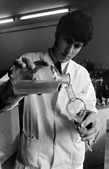 Analysing: Horse doping tests in a laboratory, Newmarket
