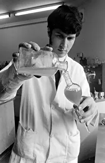Analysing: Horse doping tests in a laboratory, Newmarket