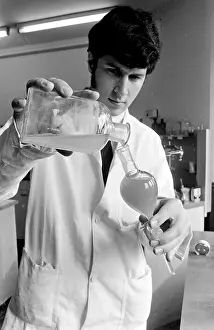 Analysing: Horse doping tests in a laboratory, Newmarket