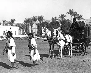 Sais: Horse-drawn carriage, Egypt