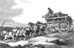 Downhill: Horse Drawn Coal Wagon