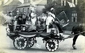 Float: Horse-Drawn Float