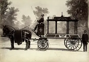 Hearses: Horse-drawn hearse