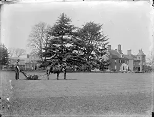 Mowers: Horse Drawn Lawn Mower, Sidcup Place