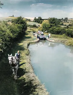 Holidaying: HORSE-DRAWN NARROW BOAT