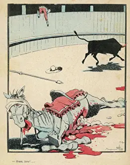 Torero: HORSE GORED BY BULL