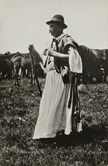 Herdsman: Horse herdsman from Bugac
