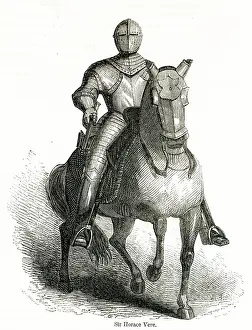 Vere: Horse and knight in amour