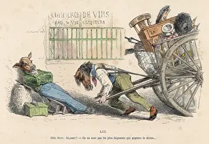 Drags: HORSE MOVING HOUSE