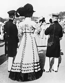 Betting: At a horse race in Berlin, 1910