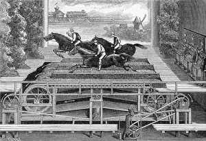Simulated: HORSE RACE ON STAGE