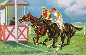 Silks: Horse Racing - Won by a Short Head