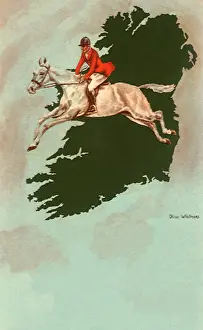 Midair: Horse and Rider in Midair