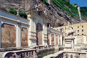 Erlach: Horse well in Salzburg