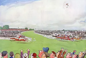 Faux: Horse That Took The Wrong Turning- At Epsom, by H. M. B