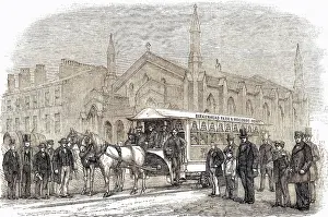 Horse Tram Birkenhead 1860