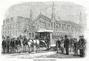 Merseyside: Horse Tram Birkenhead 1860