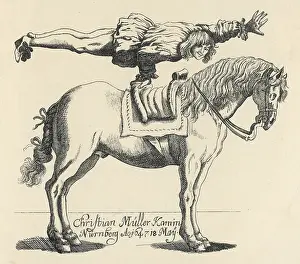 Feats: HORSEBACK ACROBATICS