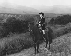 Soothing: Horseback riding in the country