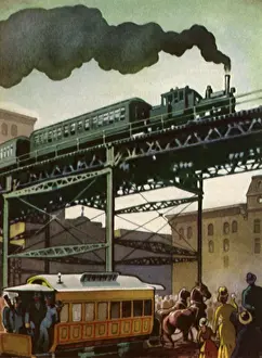 Commuters: Horsecar and El Train