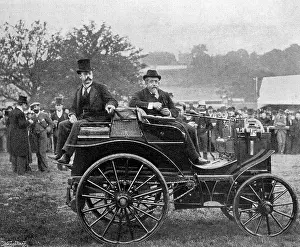 Panhard: Horseless carriage with Daimler engine, 1895