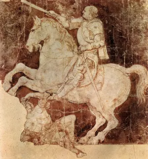 1460: Horseman and Fallen Enemy
