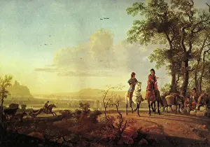 1670: Horsemen and Herdsmen with Cattle