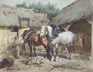 Fodder: Horses at a Stable