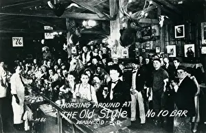 Bartender: Horsing around at the Old Style No. 10 Bar