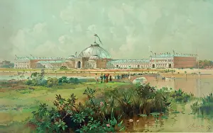 Horticultural: Horticultural hall, World's Columbian Exposition