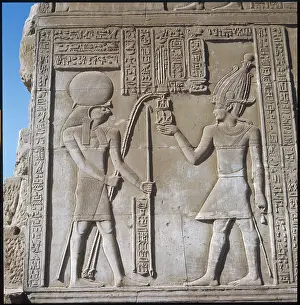 Ombo: HORUS AND PTOLEMY