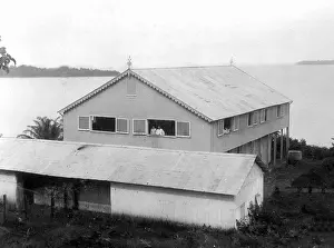 Catering: Hospital in the German colony Cameroon