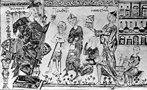 Examination: Hospital of the poor, 14th century