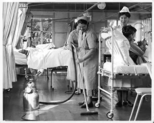 Vacuuming: HOSPITAL WARD MAIDS